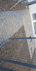Photo de galerie - Création de terrasse en pavé béton