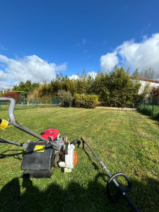 Photo de galerie - Tonte de pelouse et débroussaillage 