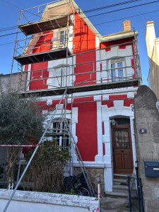 Photo de galerie - Entrepris multitâches, neuf rénovation ravalement Placo sèche, isolation carrelage, chape, peinture intérieur extérieur