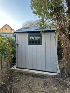 Photo de galerie - MONTAGE CABANE 