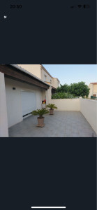 Photo de galerie - Installation d’une pergola bioclimatique adossée (avant)