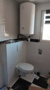 Photo de galerie - Wc suspendu fini plus balón d'eau chaude 