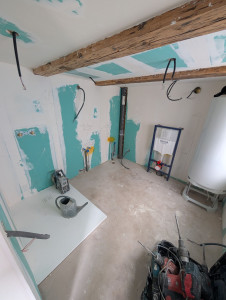 Photo de galerie - Création d'une salle de bain 