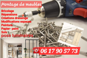 Photo de galerie - Bricolage, peinture, travaux, montage