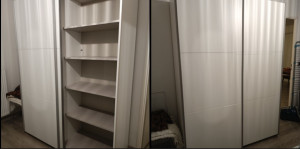 Photo de galerie - Montage un meuble glissant en kit 