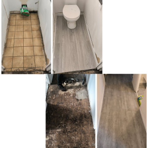 Photo de galerie - Pose de parquet - Revêtement de sol