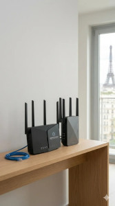 Photo de galerie - Configuration du réseau Wi-Fi