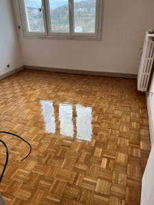 Photo de galerie - Pose de parquet - Revêtement de sol