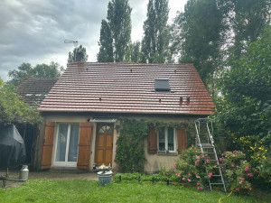 Photo de galerie - Nettoyage de toiture 