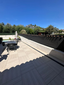 Photo de galerie - Rehaussement d’un mur limitrophe 1