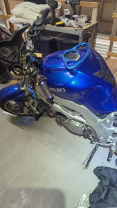 Photo de galerie - Changement d' embrayage, bobines d'allumage, et révision complète sur une Suzuki  sv1000.