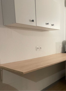 Photo de galerie - Pose plan de travail et meuble cuisine 