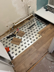 Photo de galerie - Pose de parquet - Revêtement de sol