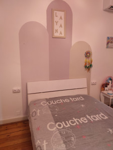 Photo de galerie - Peinture réalisée dans chambre enfant 