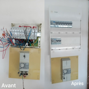 Photo de galerie - Mise au norme d'un tableau électrique 