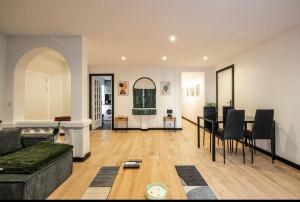 Photo de galerie - Rénovation du salon après 