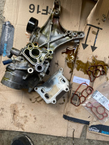 Photo de galerie - Remplacement les joints de refroidisseur d’huile Audi S3