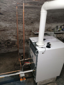 Photo de galerie - Remplacement de chaudière gaz dedietrich  gaz à ventouse 