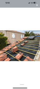 Photo de galerie - Charpente en cours