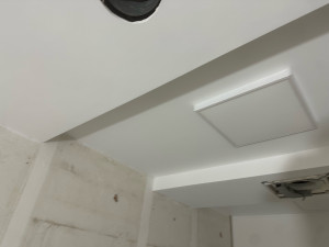 Photo de galerie - Pose de bande  à joint enduit peinture 