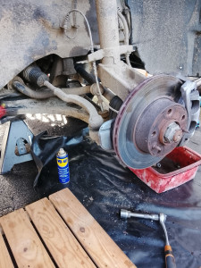 Photo de galerie - Disques/étrier/roulement 