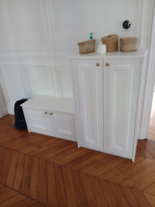 Photo de galerie - Meuble banque a chaussures 