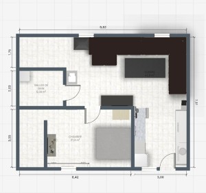 Photo de galerie - Possibilité de configurer l'intérieur de la maison en 3D