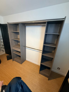Photo de galerie - Montage dressing en kit 