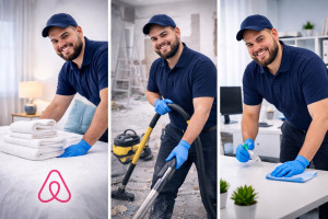 Photo de galerie - Ménage AIRBNB, location etc… / Ménage de bureaux / Fin de chantier 