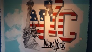 Photo de galerie - Peinture murale NY