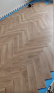 Photo de galerie - Pose de parquet - Revêtement de sol