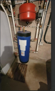 Photo de galerie - Ballon tampon sur installation chauffage