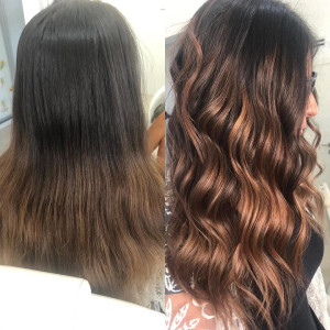 Photo de galerie - Balayage brunette 