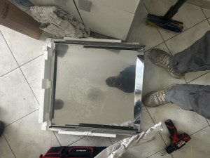 Photo de galerie - Remplacement porte de lave vaisselle 