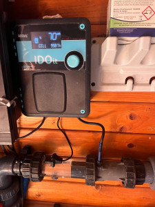 Photo de galerie - Remplacement cellule électrolyse 