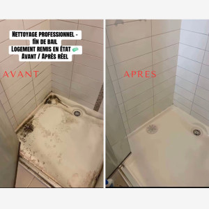 Photo de galerie - Nettoyages douches 