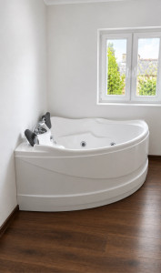 Photo de galerie - Baignoire balneo un petit espace bien-etre pour les clients 