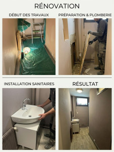Photo de galerie - Rénovation de salle de bain !!!!!