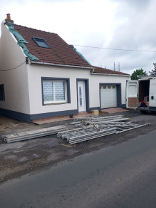 Photo de galerie - Isolation extérieur plus finition