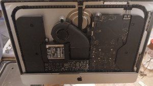 Photo de galerie - Changement de dalle d'un Imac 2018