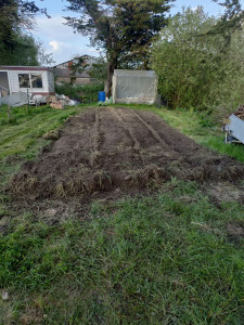 Photo de galerie - Préparation potager 