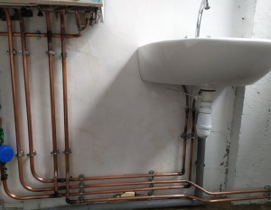 Photo de galerie - Installation d'une chaudière pour chauffage et eau sanitaire
