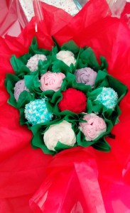 Photo de galerie - Bouquet de cupcakes 