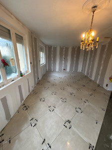 Photo de galerie - Pose carrelage joint et plaintes