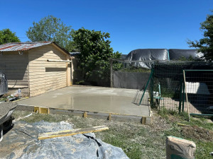 Photo de galerie - Coulage de dalle bètone