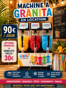 Photo de galerie - Location de machine à granita, #Chalon-sur-Saône