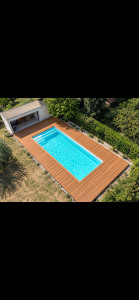 Photo de galerie - Projet terrasse composite terminé 
