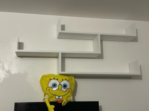 Photo de galerie - Monter et fixer étagère au mur 