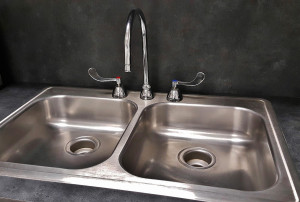 Photo de galerie - Lavabo en inox 