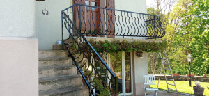 Photo de galerie - Remise en état balustrade en peinture 